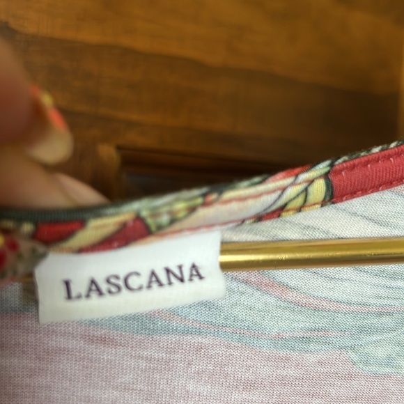 Tropical Floral Lightweight Flowy Vacation Resort Maxi Dress | XL 14 - Picture 8 of 12